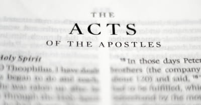 A Quick Update from Pastor Neil about Acts